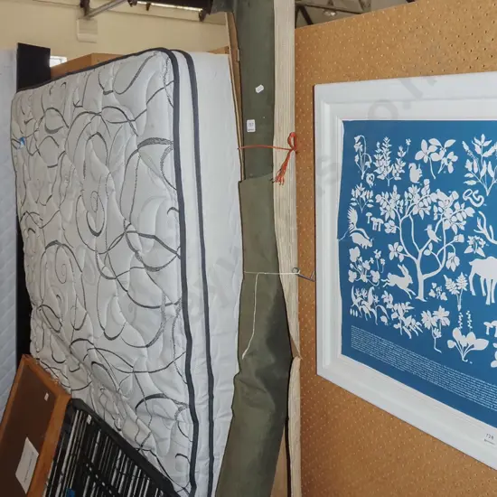 bolt of green leather