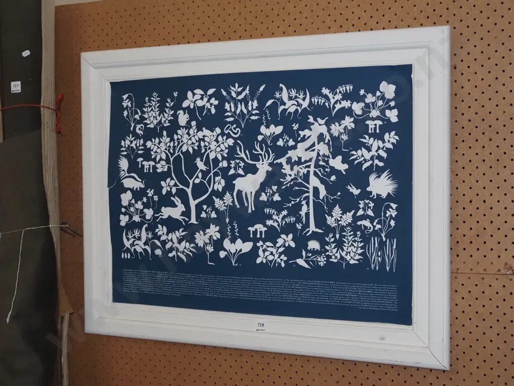 poorly framed poster print - flora and fauna Image 1++