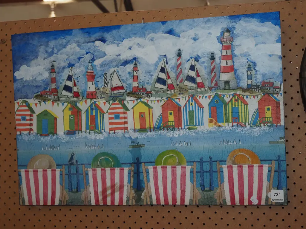 print on board - coastal scenes Image 1++