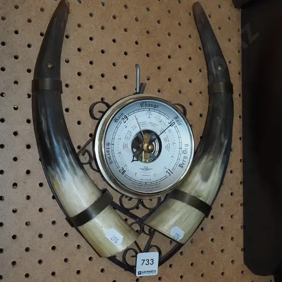 animal horn  barometer
