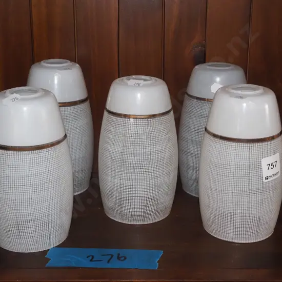 5x mid century light shades