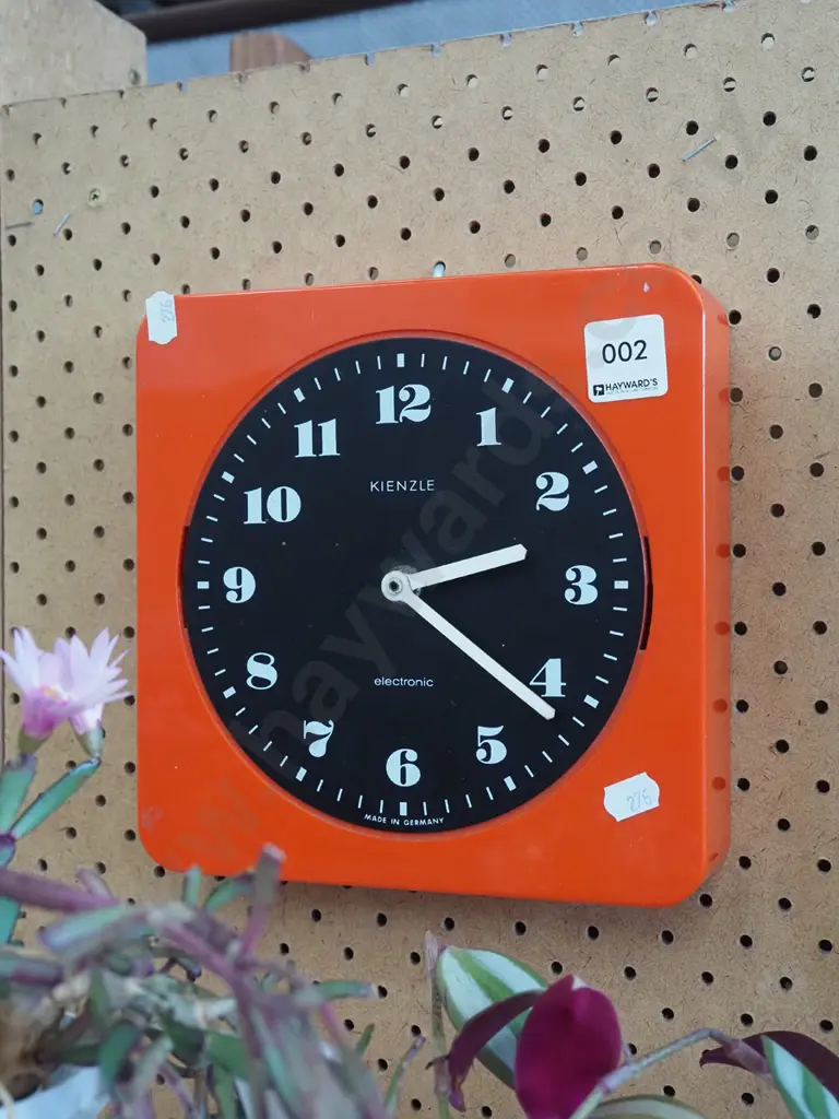 retro Kienzle wall clock - no plastic cover Image 1++