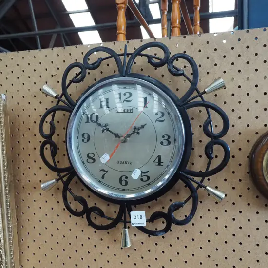 retro Sansui wall clock