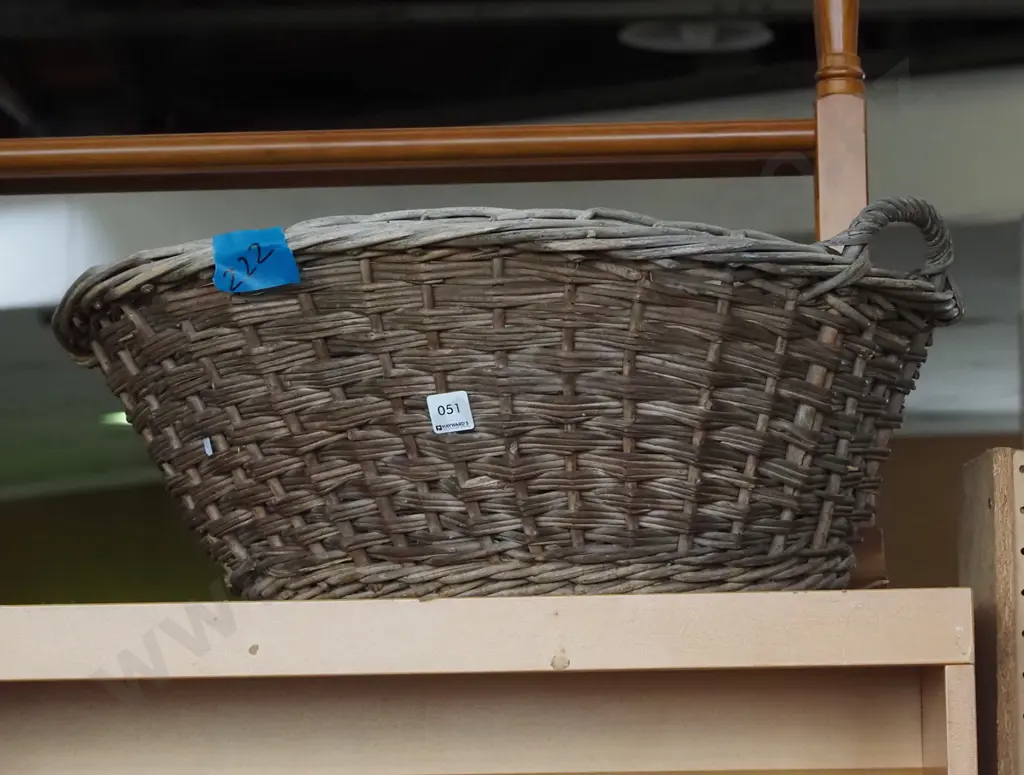 cane laundry basket Image 1++