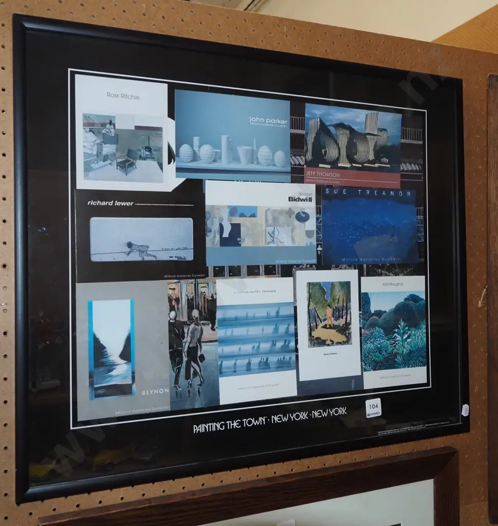 framed Milford Gallery and other postcards Image 1++