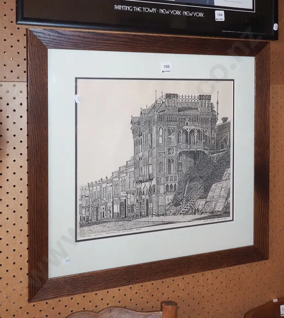 framed print - Oriental Hotel 1874 Image 1++