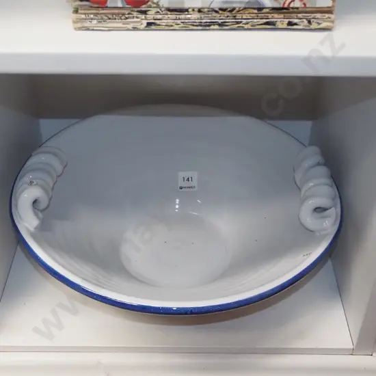 white ceramic fruit bowl Diam360