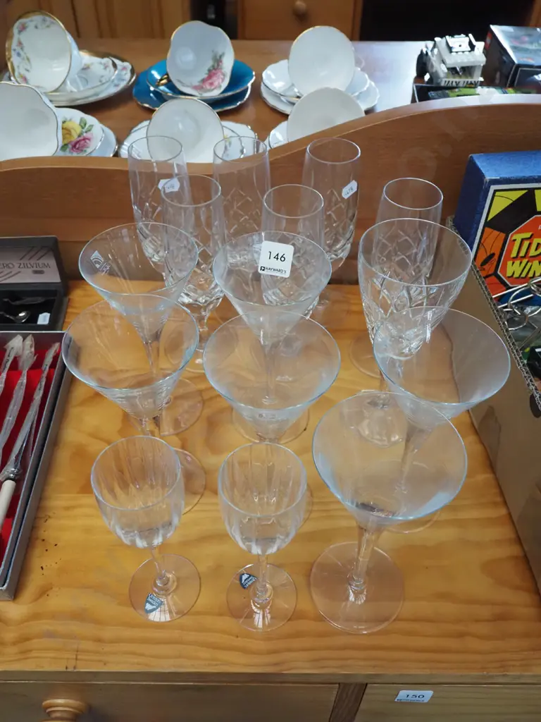 various wine glasses and cocktail glasses Image 1++