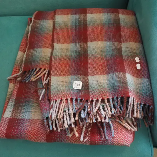 woollen travel blanket