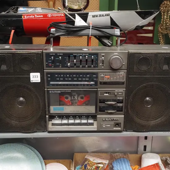 1980s radio cassette player - As Is No Returns