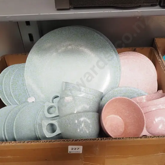 box; gay life picnic cups, bowls, saucers