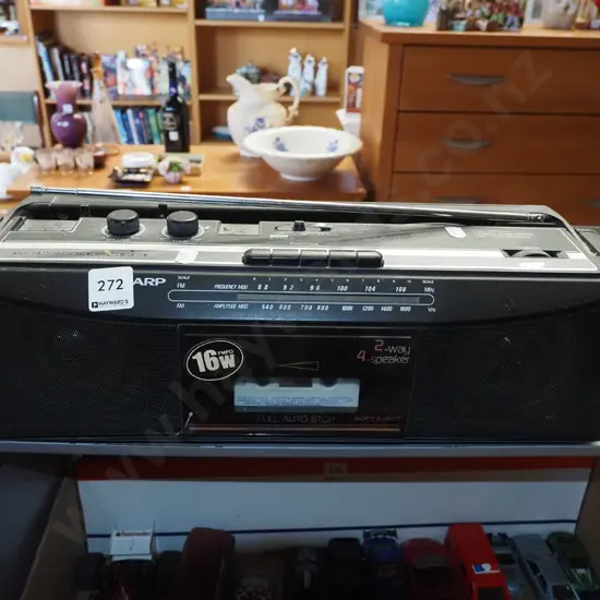 Sharp radio cassette player - As Is No Returns