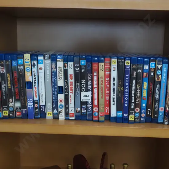 blue ray DVDs