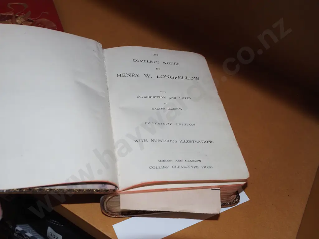 French books, complete works of Henery W Longfellow Image 1++