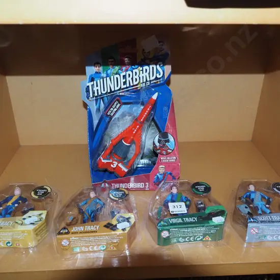 Thunderbird carded toys