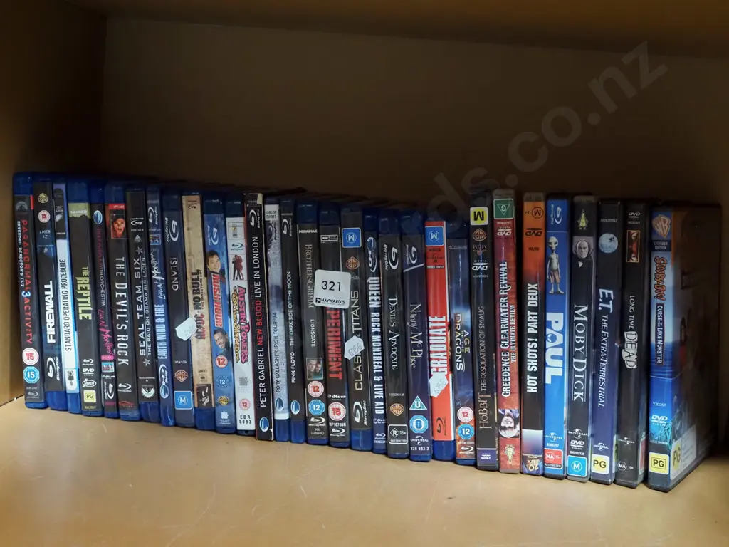 blue rays and DVDs Image 1++
