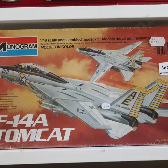 yet to be assembled of F-14A Tomcat