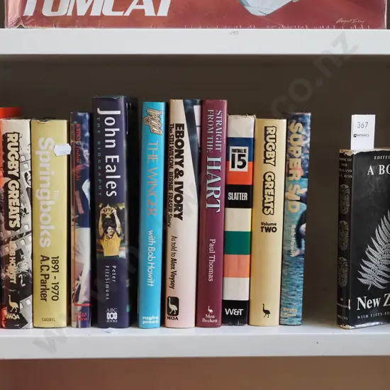 rugby books