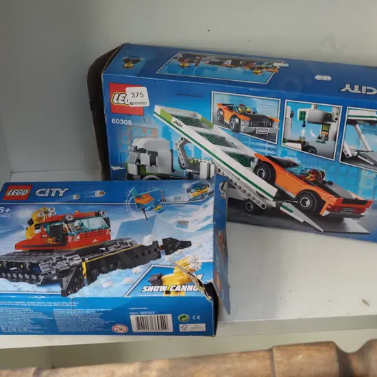 2x Lego vehicle sets - may be incomplete