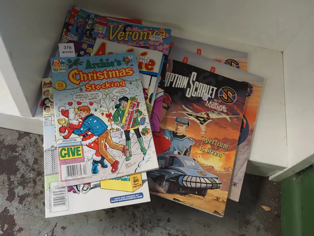 Archie and Captain Scarlett comics Image 1++