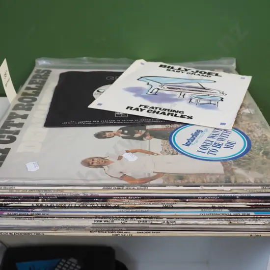 Billy Joel 45, various LPs