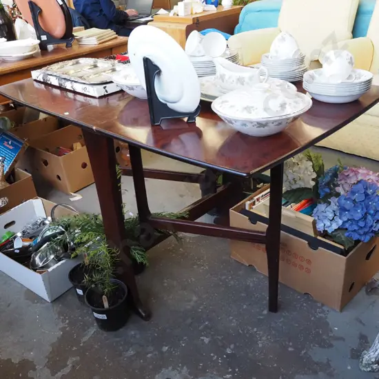 gate leg dropside table H765 W1220 D750