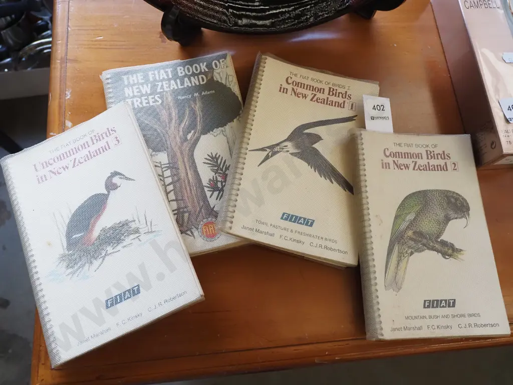 NZ birds and tree books Image 1++