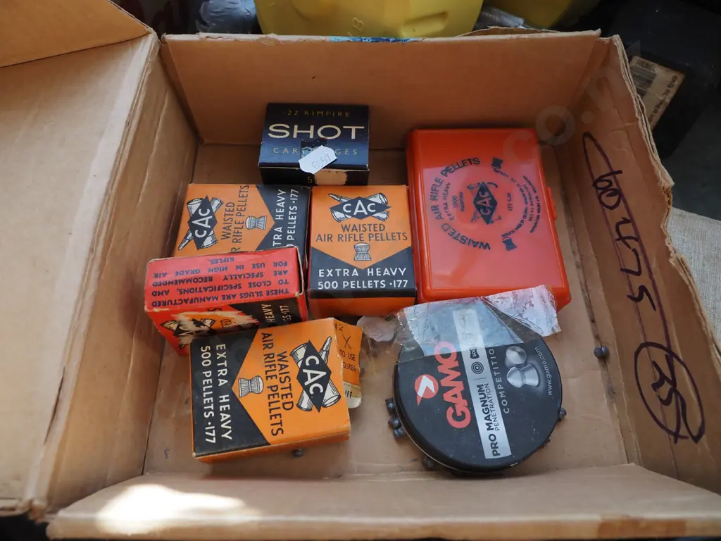 BSA air pistol - some pellets in office Image 1++