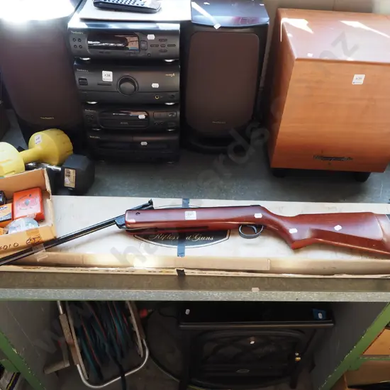 BSA air pistol - some pellets in office