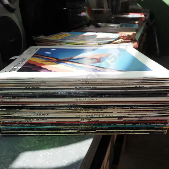 LPs; Mud Rock, The Fix etc