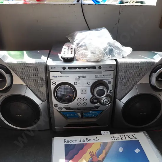 Philips stereo system; CD, tuner