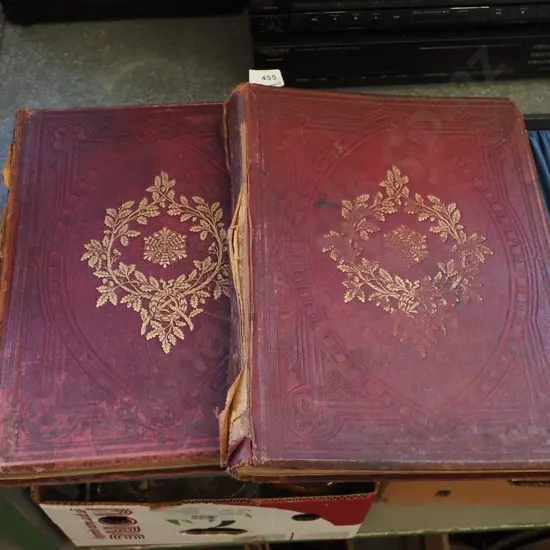 2x vintage editions of Animated Nature