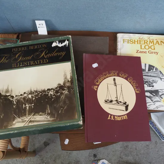 A Circulet of Gold, Fishermans Log, slip cased copy The Great Railway Illustrated