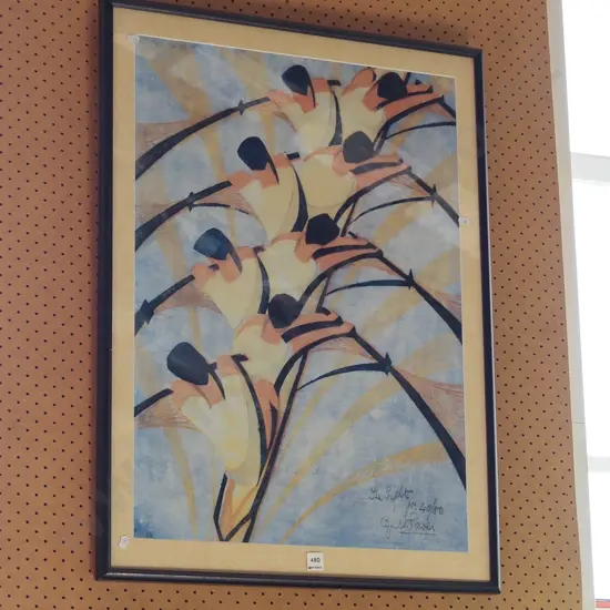 framed print - The Eight