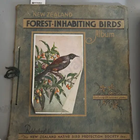 vintage NZ Forest Inhabiting Birds album