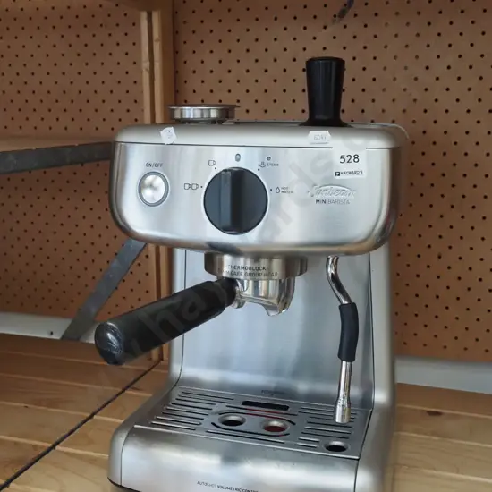Sunbeam mini barista coffee machine