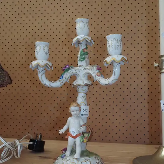 figural Italian candelabra H320