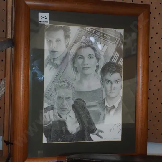 framed print - Dr Whos