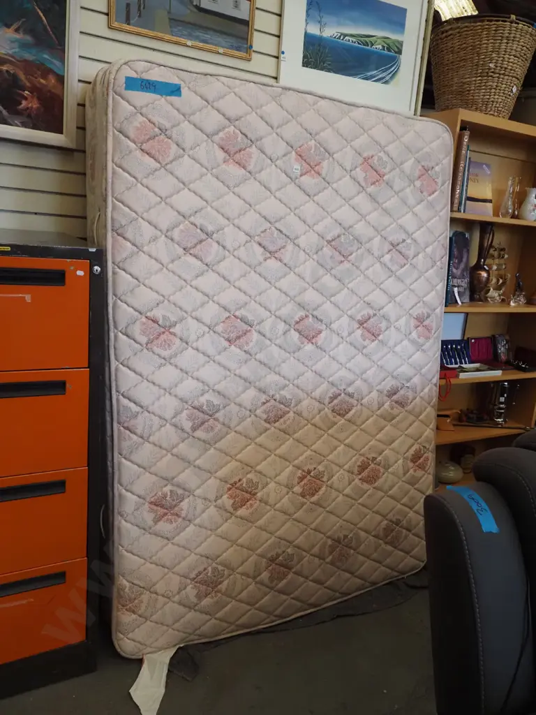 double bed base and mattress Image 1++