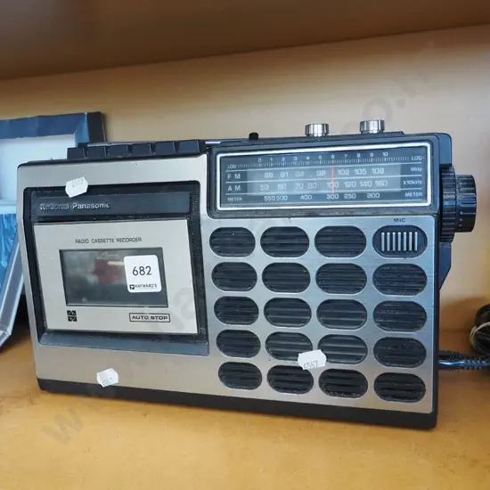 National Panasonic radio cassette player - As Is No Returns