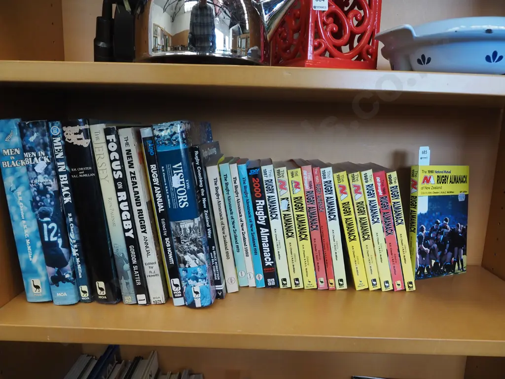 various rugby books Image 1++