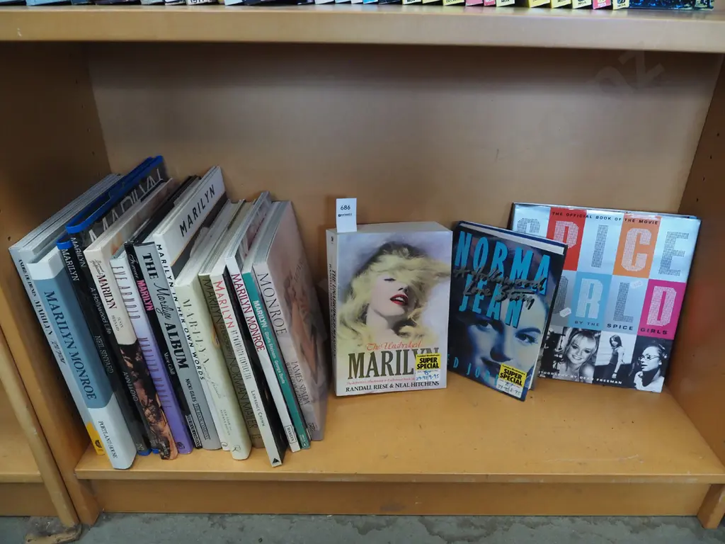 Marilyn Monroe books, Spice Girls book Image 1++