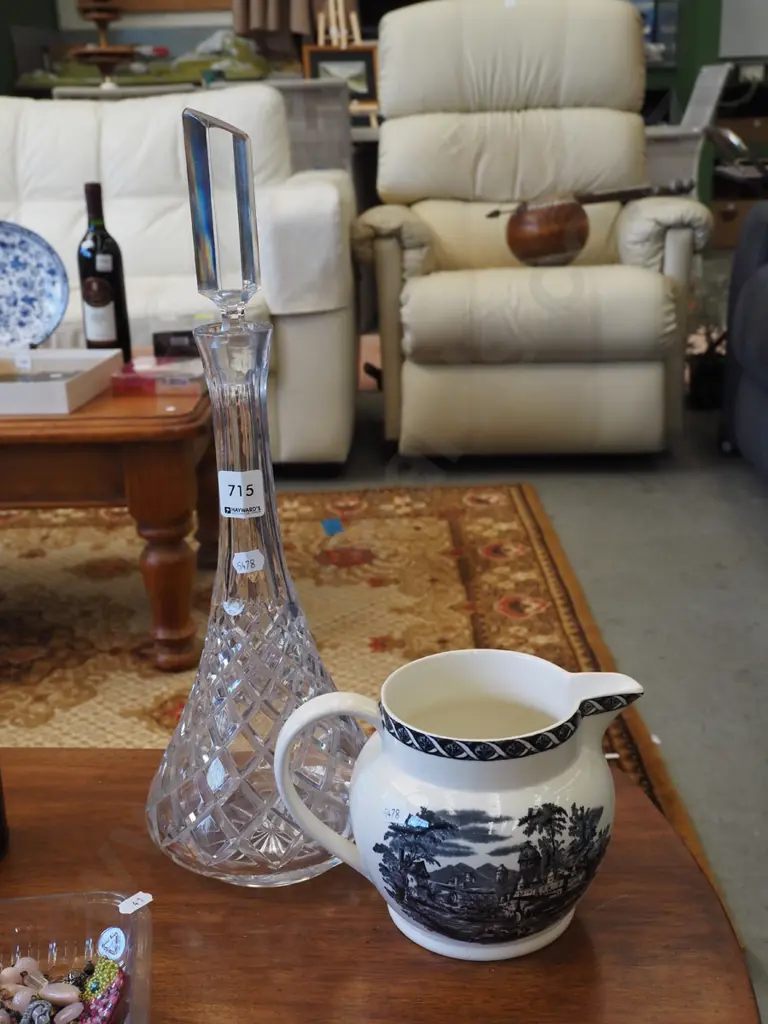 stoppered decanter, Wedgwood jug Decanter H420 Image 1++