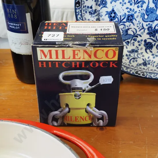 boxed as new heavy duty hitch lock