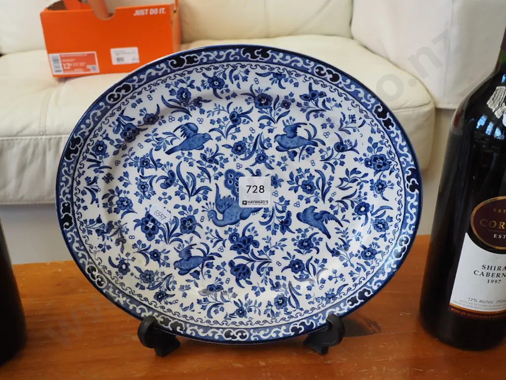 Burleigh ware blue and white plate  Image 1++