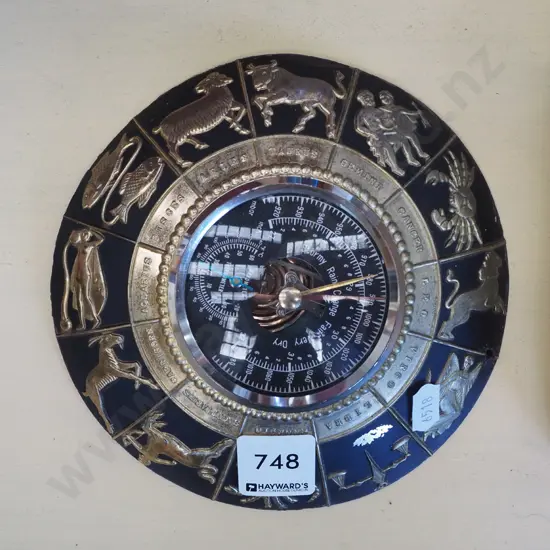 astrology themed barometer