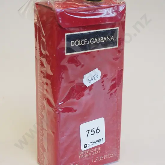 boxed as new Dolce & Gabbana eau de toilette 50ml
