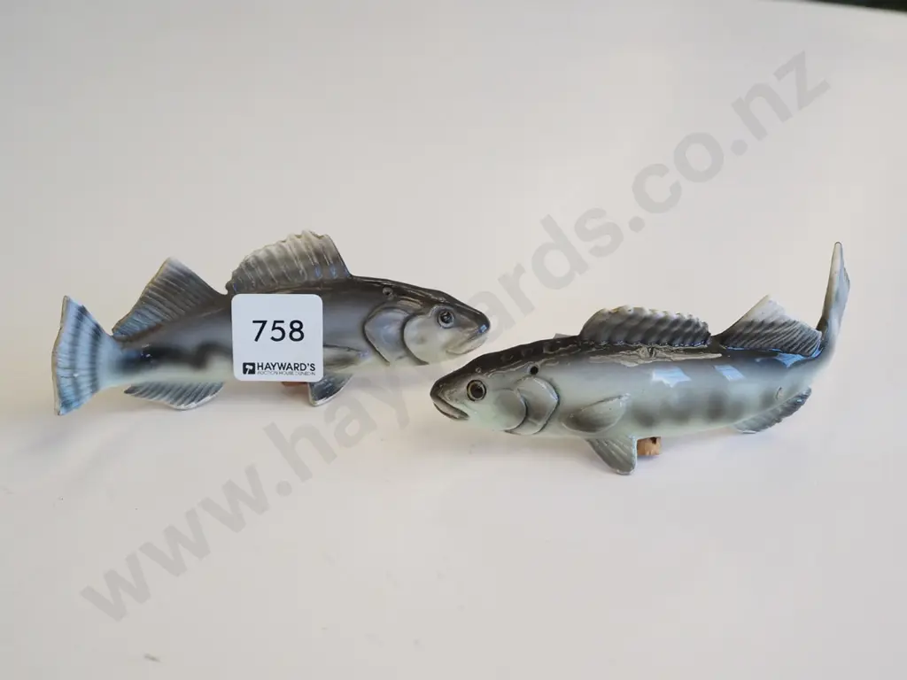 blue cod themed salt and peppers Image 1++