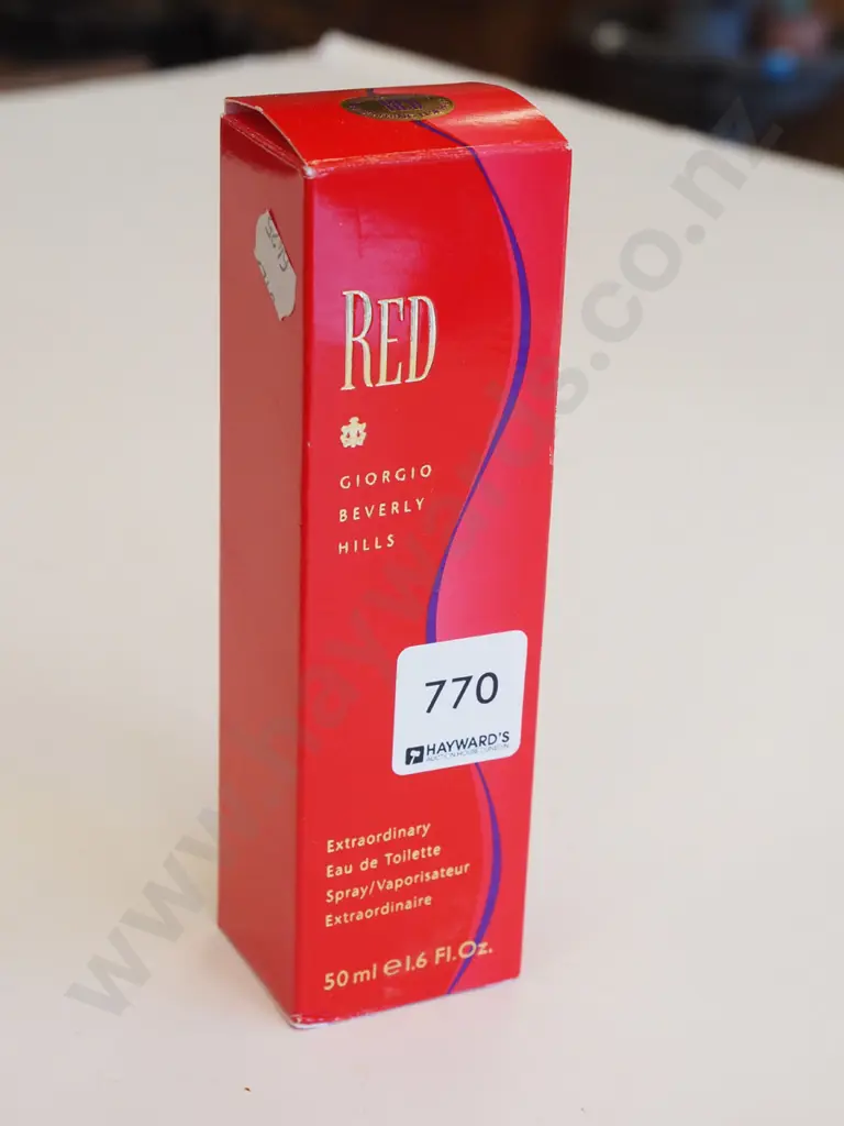 boxed as new Giorgio Beverley Hills Red eau de toilette 50ml Image 1++
