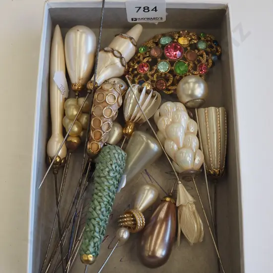 box of hat pins